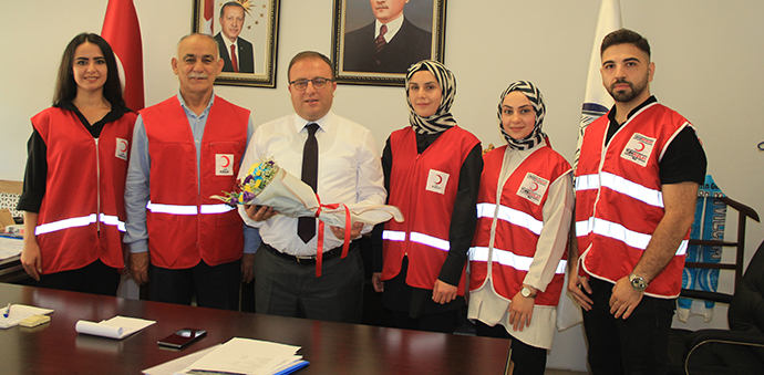 Türk Kızılayı Havza Koordinatörlüğü ve Genç Kızılay’dan Ziyaretler