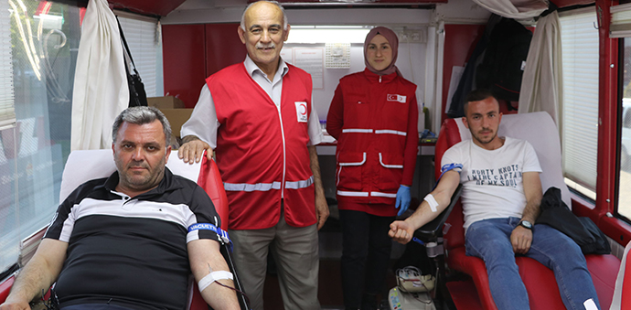 Türk Kızılay’ı Kan Bağış Kampanyası Düzenledi