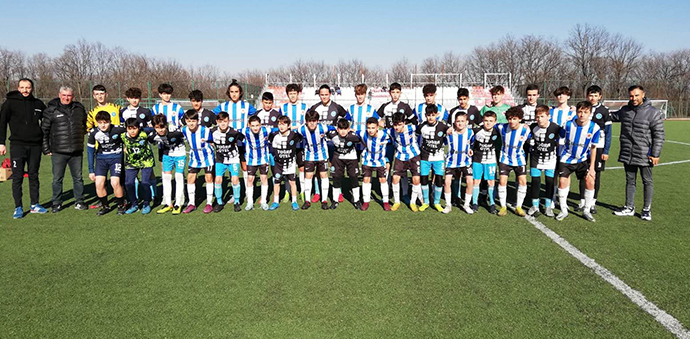 U-14 İLK KIVILCIM HAVZA SPOR HAZIRLIK MAÇI YAPTI