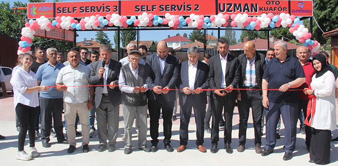 Uzman Oto Kuaför Törenle Hizmete Açıldı