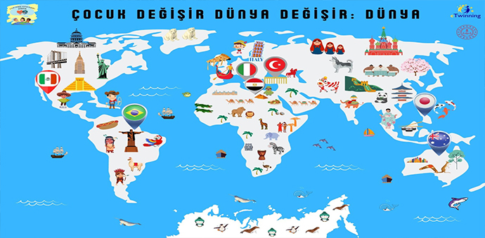 Vakıfbank Atatürk Ortaokulu Çocuk Değişir Dünya Değişir Projesi