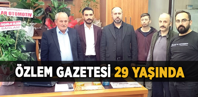 Vezirköprü Özlem Gazetesi 29 Yaşında