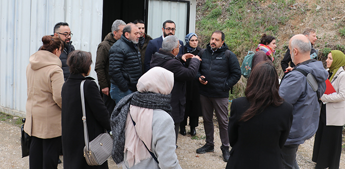 Yerli Ve Yabancı Eğitim Üyeleri Havza’da Teknik İnceleme Yaptı