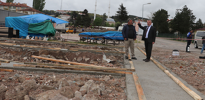 Yöresel Ürün Ve Kapalı Pazaryerine İnşaatı Başladı 