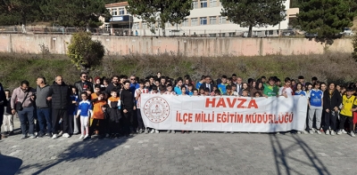 Havza Milli Eğitim'den 29 Ekim Cumhuriyet Koşusu