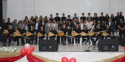25 Mayıs Anadolu Lisesi Türk Halk Müziği Konseri Düzenlendi