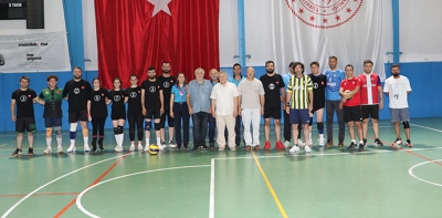 30 Ağustos Zafer Bayramı Voleybol Halk Turnuvası Başladı