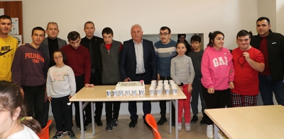 Ak Parti Havza Belediye Başkan Aday Adayı Kaya’da Özel Öğrencilere Ziyaret
