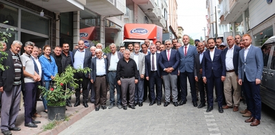 AK Parti Milletvekili Ersan Aksu Havza’yı Ziyaret Etti