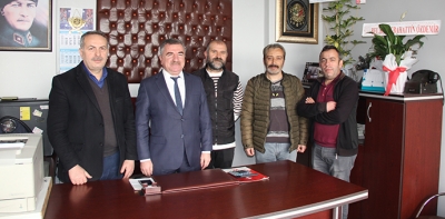 Başkan Özdemir’den Gazetemize Ziyaret