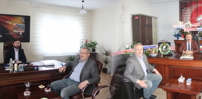 Gazetemizden Göreve Atanan İki Müdüre Ziyaret