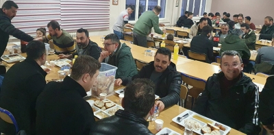 Havza MTAL Öğretmen Ve Öğrencileri İftar’da Buluştu