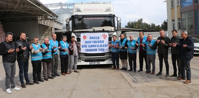 Havza Müftülüğü Personelinden Deprem Bölgesine 38 Ton Un
