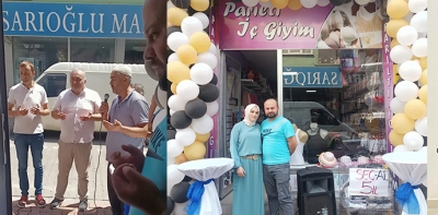 Havza’da Parıltı İç Giyim Açılışı Gerçekleşti