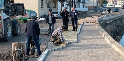 Havza’da Yol Yapım Ve Bakım Çalışmaları Devam Ediyor