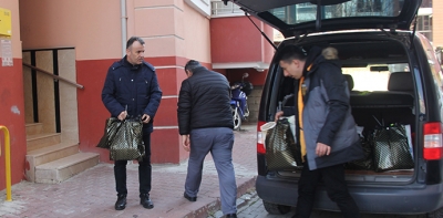Havza’ya Gelen Depremzede Öğrencilere Eğitim Desteği