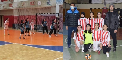 Kızlar Futsalda Havza Makbule Yusuf Ölçer YİBO Finalde