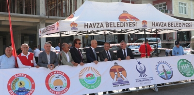Kurtuluş Yolu Bisiklet Turu Samsun-Havza Etabı Tamamlandı