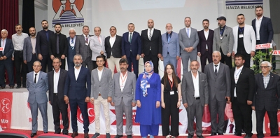 MHP Havza İlçe Başkanı İbrahim Yüksel oldu