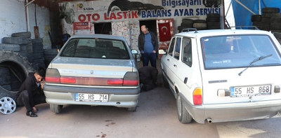 Oto Lastikçilerde Kış Lastiği Yoğunluğu Başladı