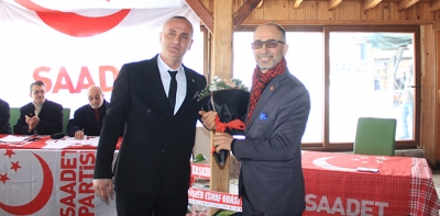 Saadet Partisi Havza İlçe Başkanlığına Rasim Korkmazlı Seçildi