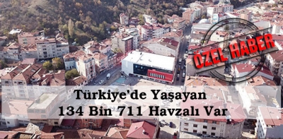 Türkiye’de Yaşayan 134 Bin 711 Havzalı Var