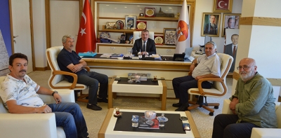 Ziraat Odası Başkanlarından Havza Belediye Başkanı Özdemir’e Ziyaret