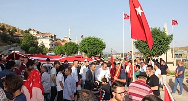 2015 Şehitlere Saygı ve Terörü Protesto Yürüyüşü