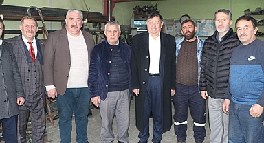 Havza Belediye Başkan Adayı İkiz'den Sanayi Ziyareti