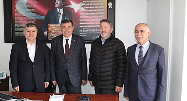 Cumhur İttifakı Havza Belediye Başkan Adayı İkiz’den belediye ziyareti