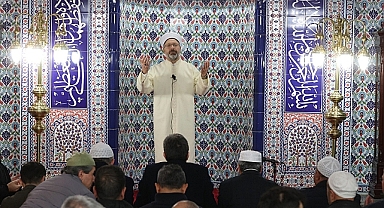 Diyanet İşleri Başkanı Ali Erbaş, Samsun’da Sabah Namazı Kıldırdı