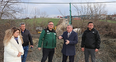 Havza Sanayi Köprüsü Ve Bağlantı Yolu İnşaatına Başlandı
