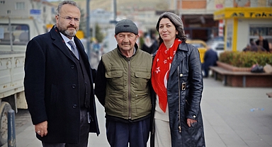 Havzanın Tek Kadın Belediye Adayı Demokrat Partili Katkat sahalarda