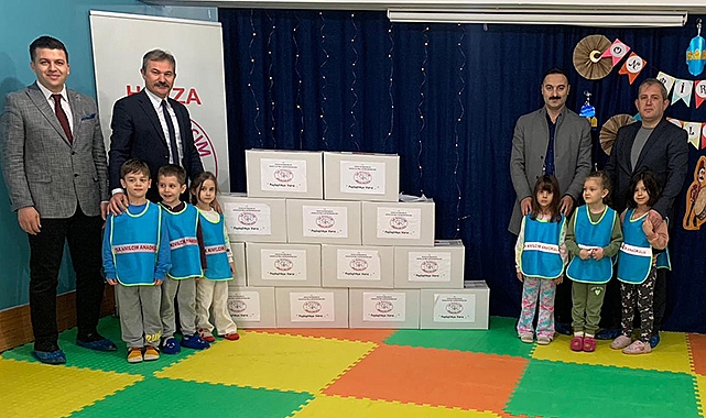 İlk Kıvılcım Anaokulu Öğrencilerinden Örnek Bir Sosyal Sorumluluk Projesi