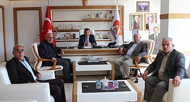 Havza Belediye Başkanı İkiz’e Baba Duası Aldı