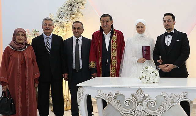 Havza Belediye Başkanı İkiz, İlk Nikahı Kıydı