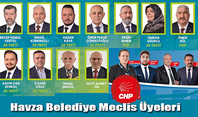 Havza Belediye Meclis Üyeleri Belli Oldu