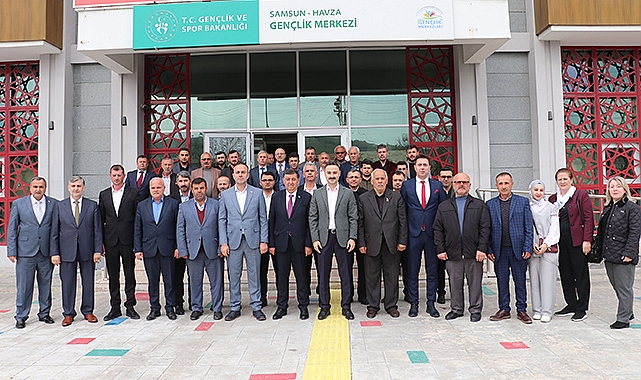 Havza’da Resmi Bayramlaşma Programı Düzenlendi