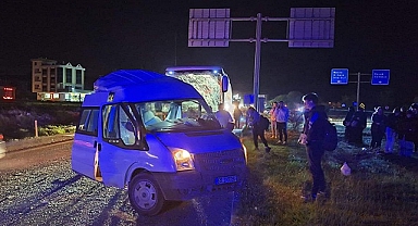 Havza'da Yolcu Otobüsü Minibüsle Çarpıştı: 1 Ölü