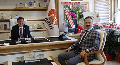 Havza Kaymakamı Ayvat’dan Başkan İkiz’e Hayırlı Olsun Ziyareti