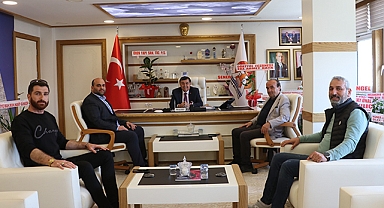 MHP Havza İlçe Başkanlığından Cumhur İttifakı Belediye Başkanı İkiz’e Ziyaret