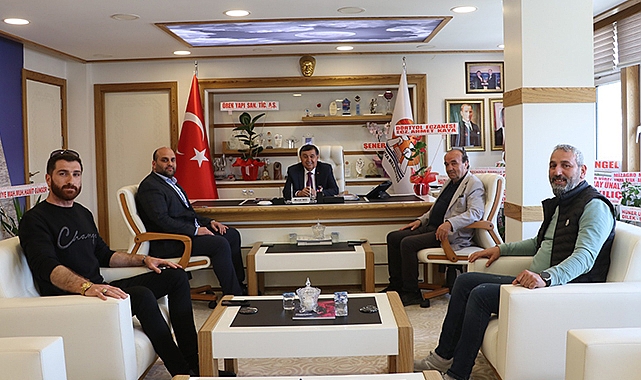 MHP Havza İlçe Başkanlığından Cumhur İttifakı Belediye Başkanı İkiz’e Ziyaret