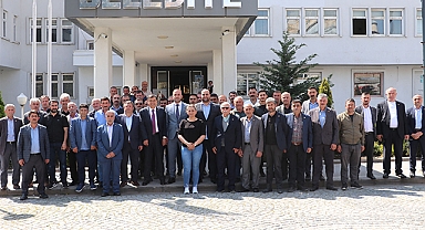 Muhtarlardan Havza Belediye Başkanı İkiz’e Tebrik Ziyareti