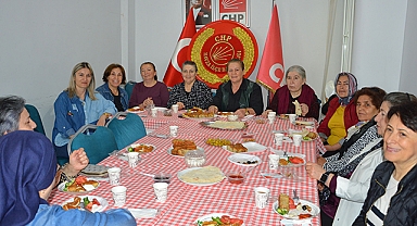 CHP Havza Kadın Kollarından Kahvaltı Programı