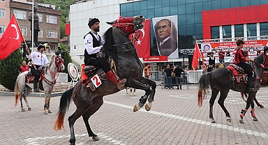 Havza’da Atlı Sporlar Gösterisi Yapıldı