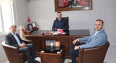 Havza Kaymakamı Ayvat’tan Ziraat Odasına Ziyaret