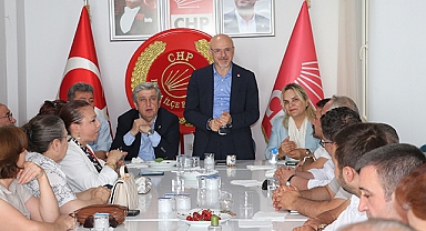 CHP Havza İlçe Başkanlığında bayramlaşma