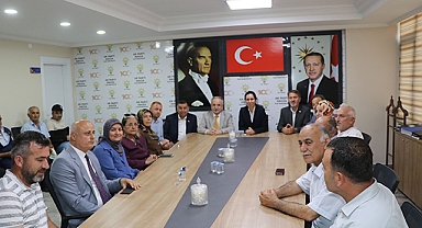 Karaaslan Havza’da Bayramlaşma Programına Katıldı