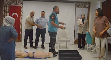 Gençlik Ve Spor İlçe Müdürlükleri Personeline İlk Yardım Eğitimi Verildi