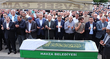 Havza Belediye Başkanı İkiz’in annesi toprağa verildi
